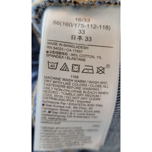 GAP Womens 9" Bermuda Shorts Size 16 / 33 - Picture 4 of 6